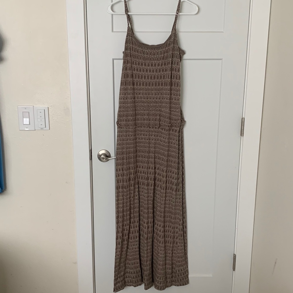 Toad & Co drop-waist maxi dress